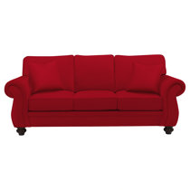 Red deals sofa wayfair